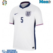 England John Stones #5 Replica Home Shirt Euro 2024 Short Sleeve